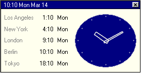 City Clock screen shot